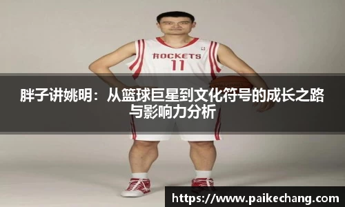 胖子讲姚明：从篮球巨星到文化符号的成长之路与影响力分析