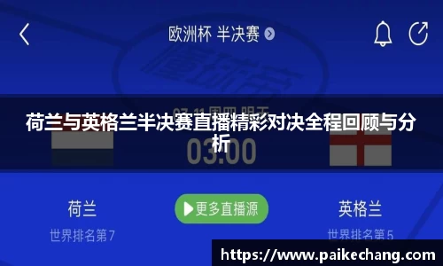 荷兰与英格兰半决赛直播精彩对决全程回顾与分析